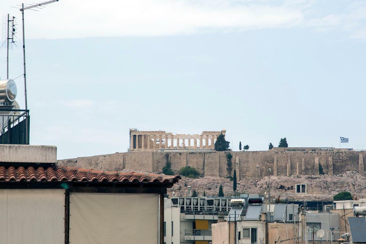 Balcony With Acropolis View Atenas Exterior foto